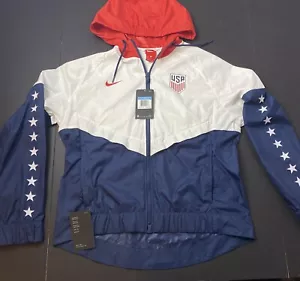 Nike USA Soccer FC Windrunner Jacket Windbreaker American Flag Men’s Med NWT J27 - Picture 1 of 13
