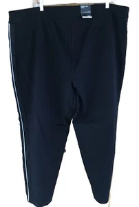 INC International Concepts Women Size 26 Black Skinny Pull On Stretch Pants - Picture 1 of 7