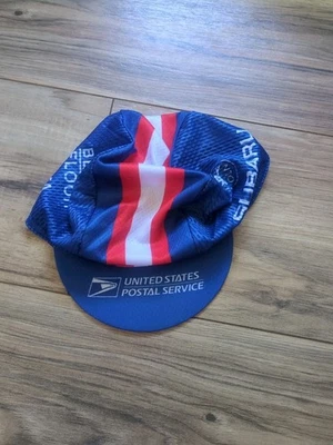 US Postal  Cycling Cap USPS Armstrong  Summer Hat  Breathable  - Image 1 of 4