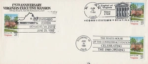 2345 25c VIRGINIA - Virginia Executive Mansion  - Imagen 1 de 1