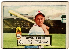 Topps Owen Friend #160 1952 - Imagen 1 de 3
