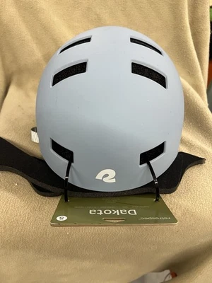 Casco de bicicleta y skate Retrospec Dakota tamaño pequeño retro gris avena mate Foto 1 de 4