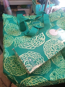 California Innovations  Insulated Tote Bag With Extra Front Pocket 18" X 20" - Picture 1 of 5