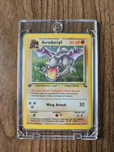 Aerodactyl 1/62 1st Edition Prerelease Wotc Promo Holo Rare NM - Picture 1 of 7