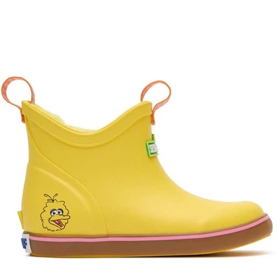 Bota Sesame Street infantil forrada de lã no tornozelo - Imagem 1 de 4