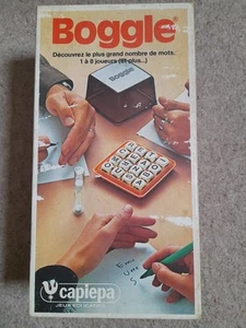 Boggle Word Game 1977 (Box & Instructions in French) - Picture 1 of 6