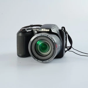 EXCELLENT Nikon Coolpix L340 + SD 4GB Compact Digital Camera - Picture 1 of 19