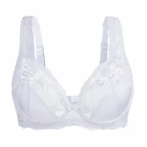Simple Unlined Lace Women Bras Unpadds Hot Sexy Lingerie Underwired Brassiere Bh - Picture 1 of 14