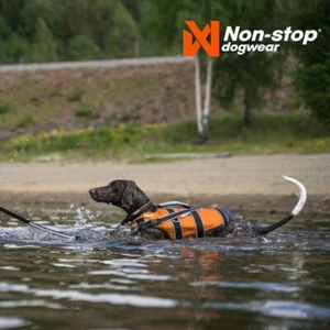 NON-STOP DOGWEAR - SAFE LIFE JACKET SIZE 4 - ORANGE - Picture 1 of 7