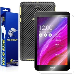 ArmorSuit ASUS MeMO Pad 7 ME176CX Screen Protector + Black Carbon Fiber Skin USA - Picture 1 of 6