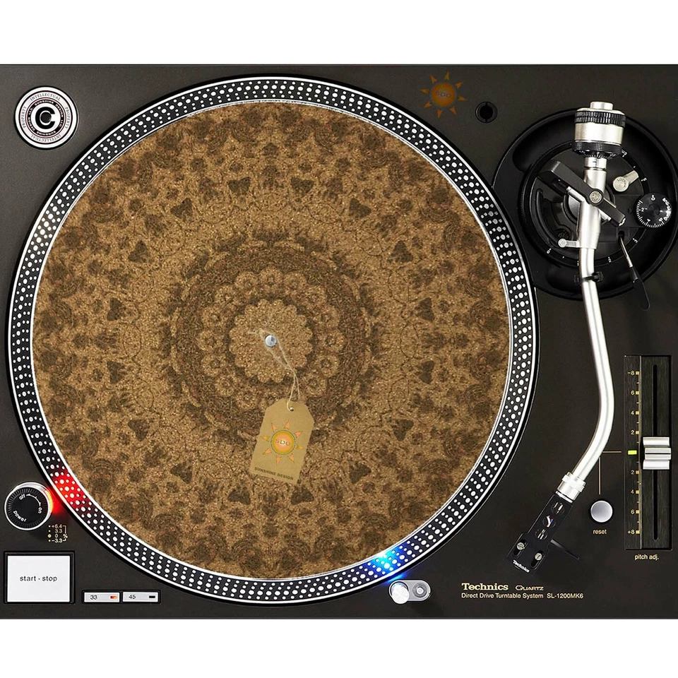 Tocadiscos Graveyard CORK Slipmat 12" para DJ Vinilo LP Audiophile Foto 1 de 1