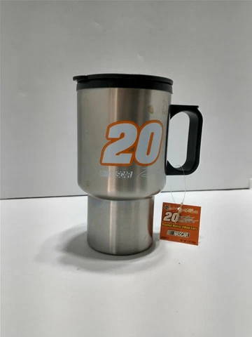 Tony Stewart NASCAR #20 Insulated Travel Mug with Peanut Butter Filled Cars 2008 Cover