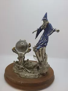 The Wizard's Spell Zinnskulptur Peter C. Sedlow limitierte Auflage #317/4500 - Bild 1 von 10