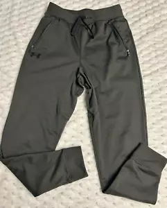 Under Armour Youth Med Loose Fit Zip Pockets Sporthose Olivgrün - Bild 1 von 13