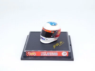 Hot Wheels Michael Schumacher Collection Helm F1 1999 1:8 26138 Ferrari - Bild 1 von 4