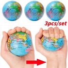 Elastic Squeeze Toy Globe Earth Foam Ball Toys Anti-Stress Reliever Ball