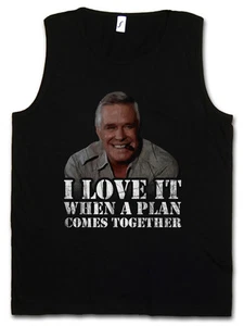 HANNIBAL TANK TOP VEST A Bus Van Car Cigar Team B.A. Mad John Smith Amy Murdock - Picture 1 of 1
