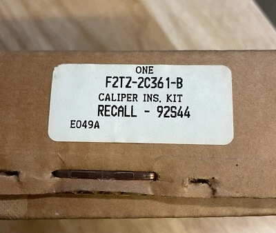 KIT AISLAMIENTO PINZA FRENO BRONCO FORD F150 F250 1992-1996 F2TZ2C361B nuevo de lote Foto 1 de 2