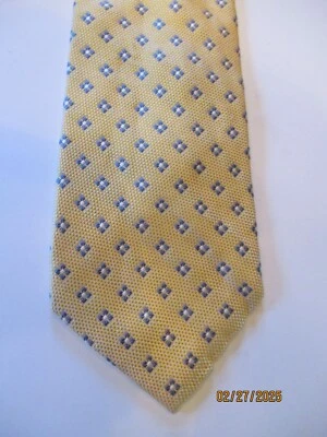 Corbata de seda amarilla Brooks Brothers Foto 1 de 2