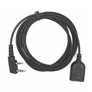 K Type 2 Broches Microphone Écouteurs Extended Cable Adaptateur pour Baofeng UV-5RA BF-888 - Photo 1/9