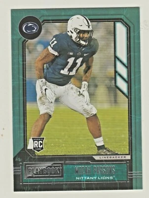 2021 Panini Chronicles Draft PLAYBOOK #327 MICAH PARSONS RC Rookie QTY AVAILABLE - Image 1 of 4