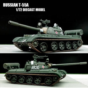 RUSSIAN T-55A 1/72 diecast Model tank main battle tank