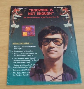 De colección 1998 Vol 2/No3~BOLETÍN/Revista~"SABER NO ES SUFICIENTE" Bruce LEE~ - Imagen 1 de 9