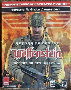 Prima's Strategy Guide 2003 Return to Castle Wolfenstein PlayStation 2 4F - Bild 1 von 14