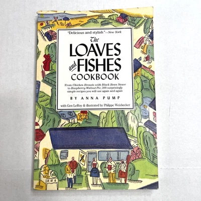 The Loaves & Fishes Cookbook Anna Pump mentor of Barefoot Contessa Ina Garten - Image 1 of 4