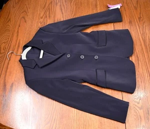 RJ Classics NEW show hunt coat jacket, navy, 12R kids girls washable - Picture 1 of 9