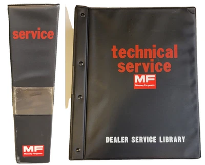 Tractor Massey Ferguson MF 230 ~ 1982 Manual de servicio de concesionario COMPLETO DE FÁBRICA Foto 1 de 4