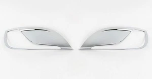 Chrome Fog Lamp Cover Molding Garnish 2p 1Set For 11 12 13 Hyundai Accent - Picture 1 of 5