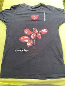 Depeche Mode T-Shirt | Violator Album Cover Art auf dem DM Label M Goth - Bild 1 von 3