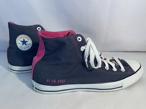 NUOVE scarpe Converse Chuck Taylor All Star Hi blu navy/rosa uomo 11,5 2023 - Foto 1 di 12