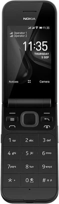 Nokia 2720 Flip Dual SIM Klapphandy Bluetooth Kamera FM 2G Radio Schwarz
