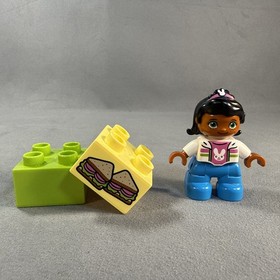 LEGO Duplo 30324 My Town Collectible Minifigure Yellow Sandwich Bunny Shirt Girl