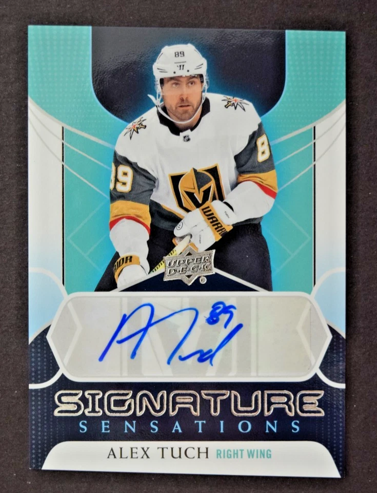 2020-21 Upper Deck Series 1 Signature Sensations Alex Tuch Auto - Image 1 of 2