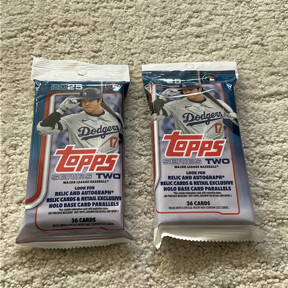 X2 2025 Topps Serie 2 Béisbol AUTO/PARCHE/RELIQUIA/AUTO-RELIQUIA PAQUETE CALIENTE Grasa Foto 1 de 4