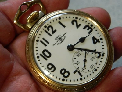 Bonito reloj para correr Hamilton 999B, 1948 bonita caja de bola y esfera Foto 1 de 4