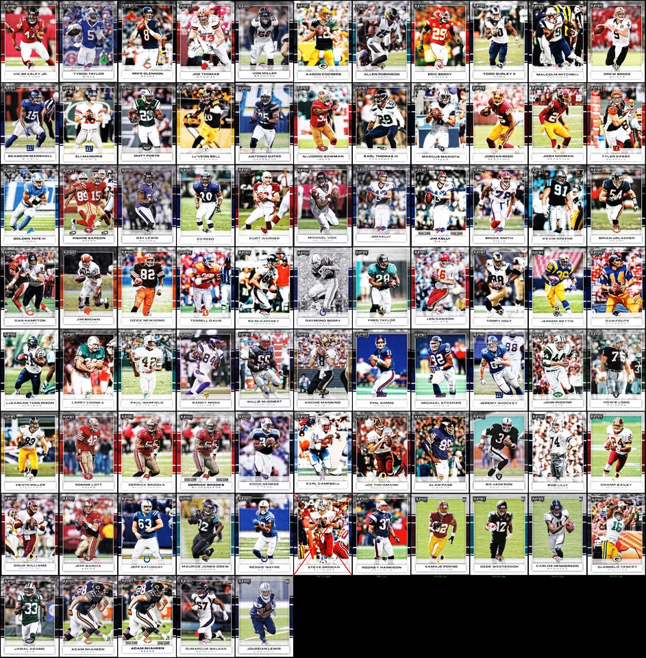 2017 Panini Playoff BASE CARDS Pick Your Player(s) See Description - Image 1 of 1