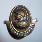 WW2 British Military UNIT HAT PIN Royal Scots Guards Male Head Image