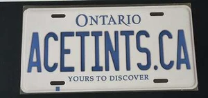 *ACETINTS.CA* : Personalized Style Souvenir/Gift Plate in Car Size - Picture 1 of 2