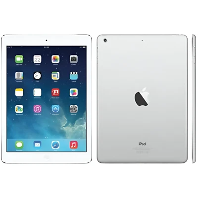 Apple iPad Air ( 1st Generation) A1474 16GB, Wi-Fi, 9.7 in Silver MD788LL/A - Image 1 of 4