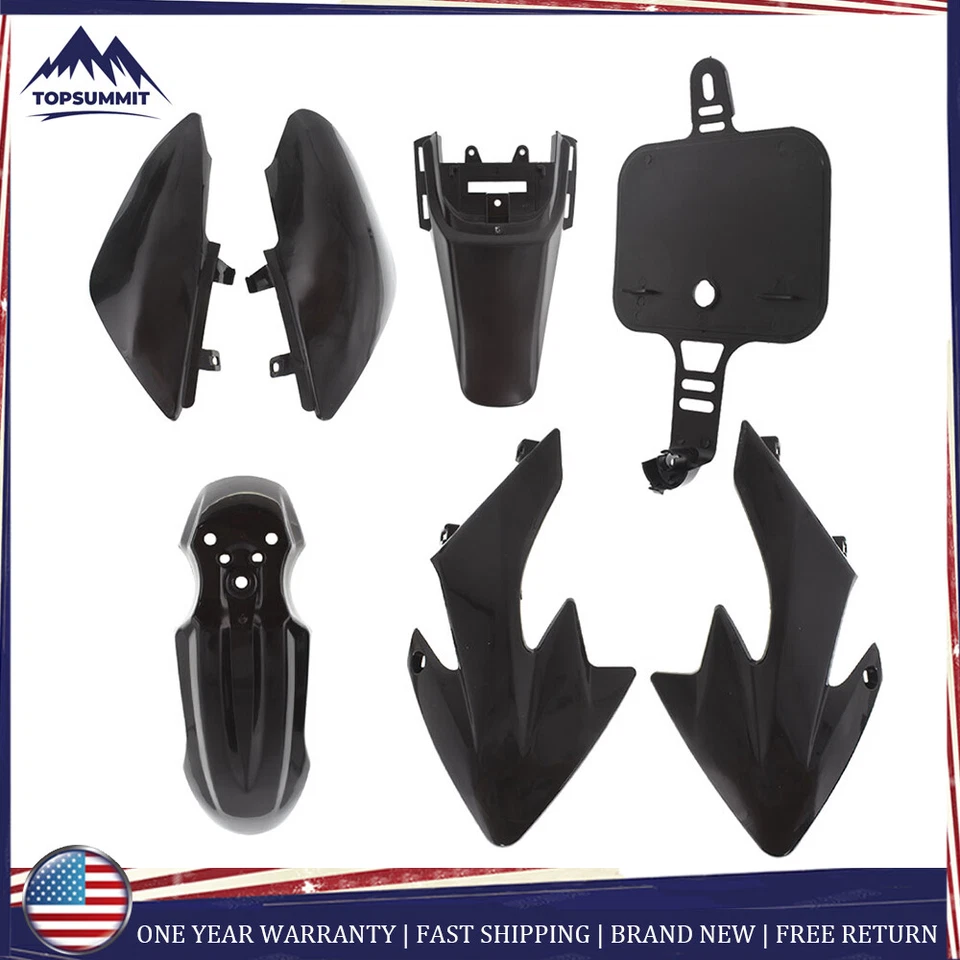 Kit de carenado de guardabarros de plástico para Honda XR50 CRF50 SDG SSR 107 125 Dirt Pit Bike Foto 1 de 4