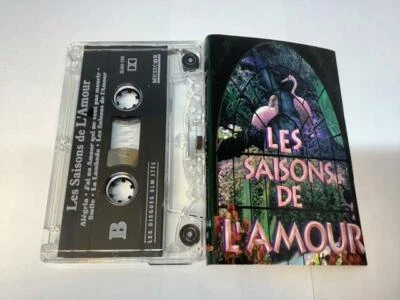 LES SAISONS DE L’ AMOUR Cassette Tape Les Disques SLM Canada  Musicor SLM4-158 - Image 1 of 4