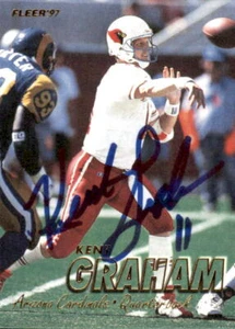 Autographed  Kent Graham Arizona Cardinals 1997 Fleer Football Card  #364 w/COA - Picture 1 of 1