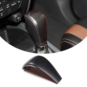 Matte Black Gear Shift Head Decor Cover Trim For 2015-18 Ford Everest/Ranger - Picture 1 of 9