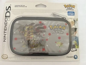 nintendo ds pokemon version platine coque transport zip lenticular officielle - Picture 1 of 3