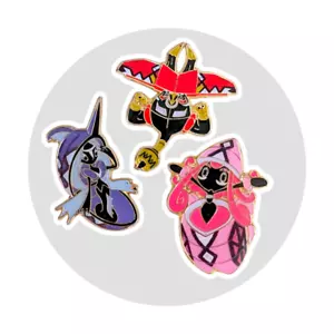 Pokemon Enamel Pins: Tapu Fini, Tapu Lele, and Tapu Bulu - Picture 1 of 4