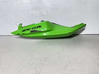 2009 Kawasaki Ninja ZX6R Green Rear Fairing Tail OEM Plastic ZX-6R - Imagem 1 de 4